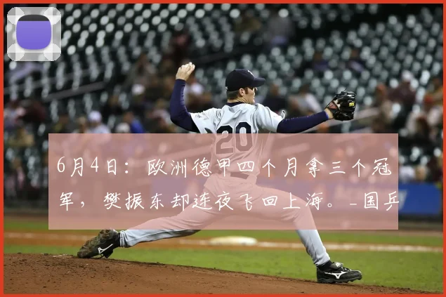 6月4日:欧洲德甲四个月拿三个冠军,樊振东却连夜飞回上海。_国乒官_勒布伦_杜塞尔多夫